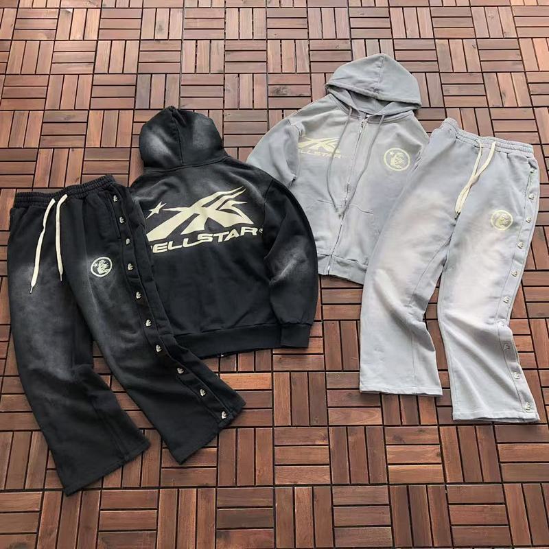 Other TOP~ 185 PANTS~189 HELLSTAR HOODIE TROUSERS 55011330 (Im 176CM 58KG Iwear Size S In The Photo), photo 1