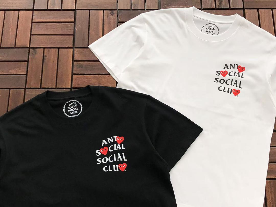 On Running ~85 ANTI SOCIAL CLUB & CDG T-SHIRT 55041572 (Im 185CM 70KG Iwear Size M In The Photo) - Image 8