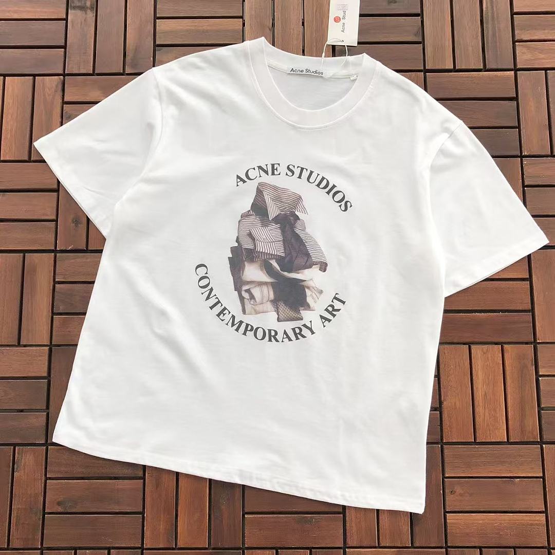 ~125 ACNE STUDIOS T-SHIRT 66041561 (Im 185CM 70KG Iwear Size S In The Photo), photo 1