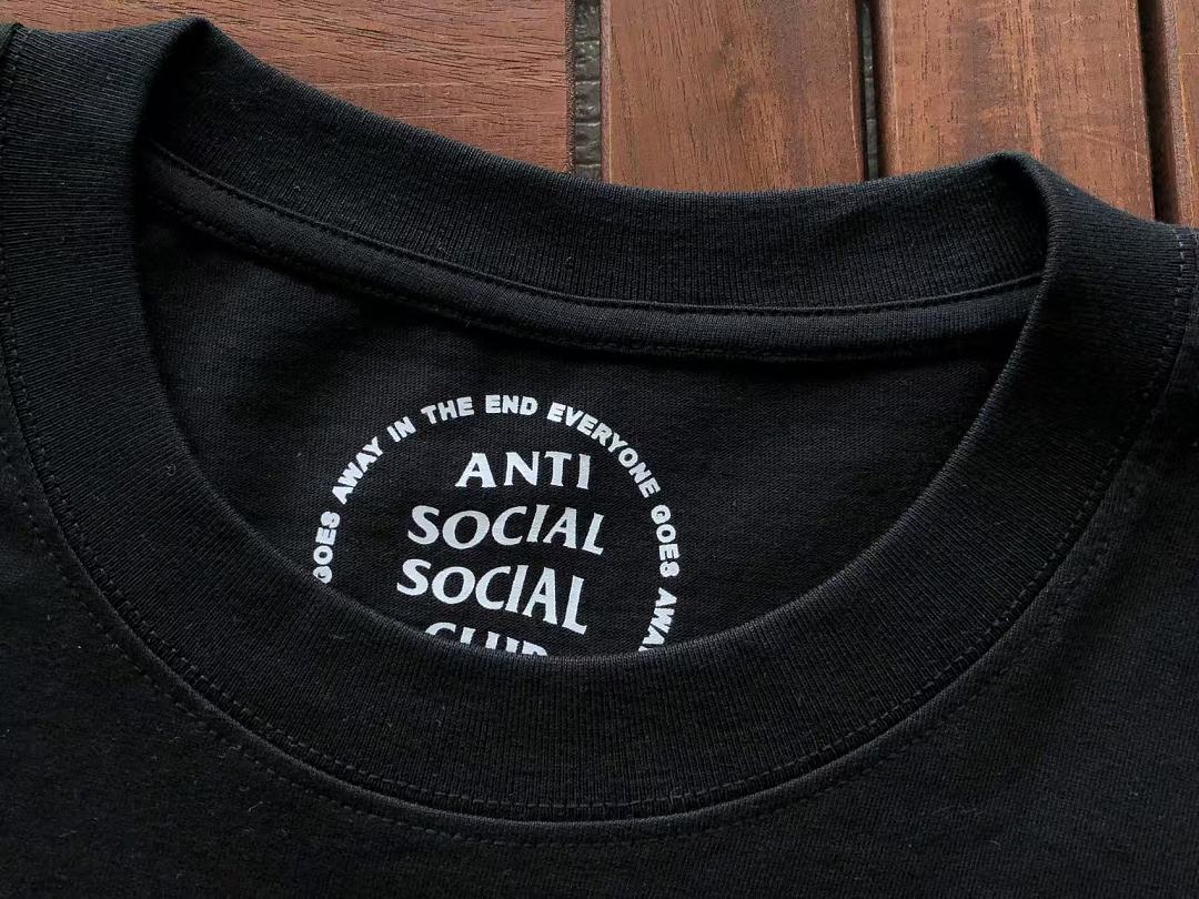 On Running ~ 85 ANTI SOCIAL CLUB T-SHIRT 55071615 (Im 185CM 70KG Iwear Size M In The Photo) - Image 24