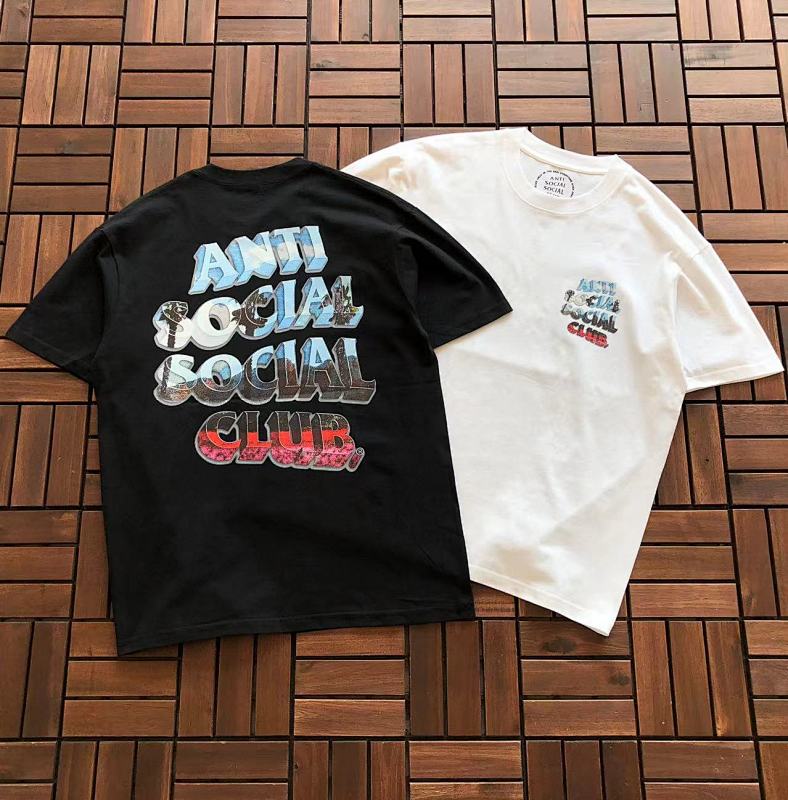 On Running ~88 ANTI SOCIAL CLUB T-SHIRT 11072407 (Im 170CM 60KG Iwear Size M In The Photo)