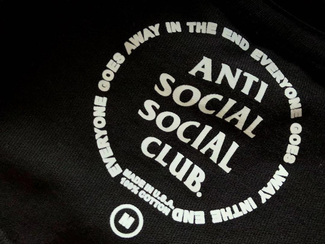 On Running ~89 ANTI SOCIAL CLUB T-SHIRT - Image 21