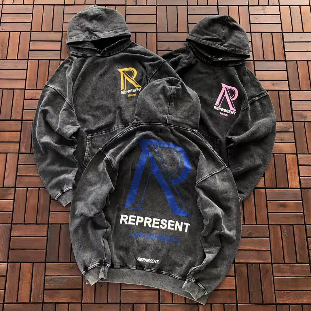 Other ~135 REPRESENT HOODIE 33120111 (Im 184CM 80KG Iwear Size M In The Photo), photo 1