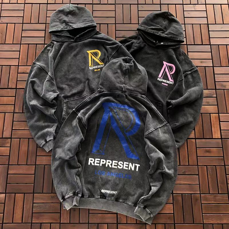 Other ~135 REPRESENT HOODIE 33120111 (Im 184CM 80KG Iwear Size M In The Photo), photo 1