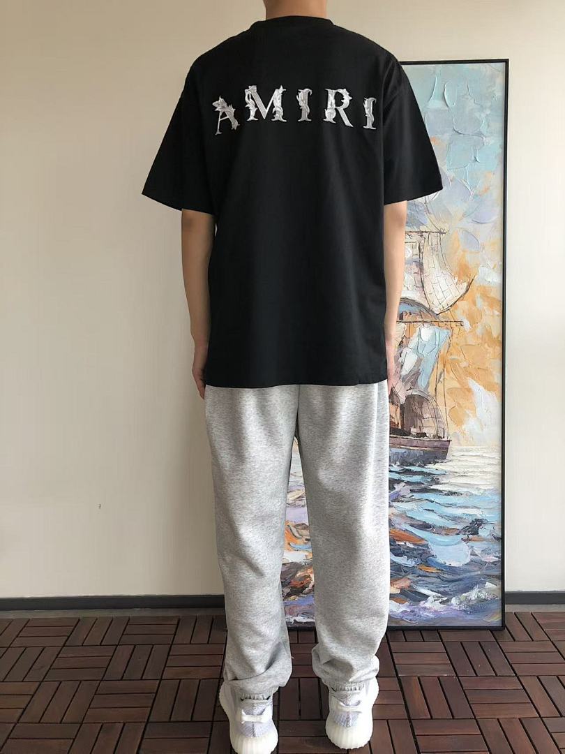 AMIRI ~85 AMIRI T-SHIRT 33112213 (Im 176CM 58KG Iwear Size M In The Photo) - Image 4