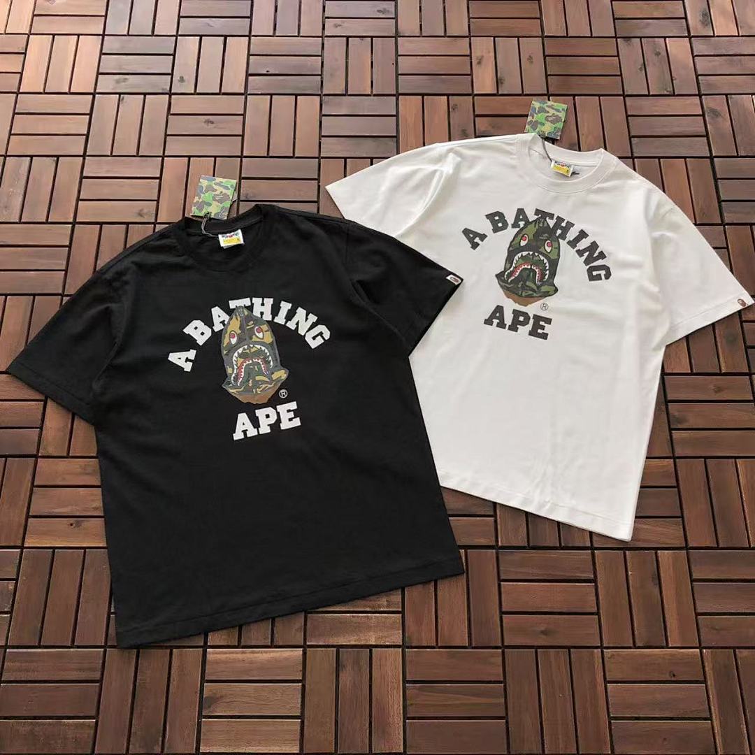 Bape ~109 BAPE T-SHIRT 55010333 (Im 185CM 70KG Iwear Size M In The Photo), photo 1
