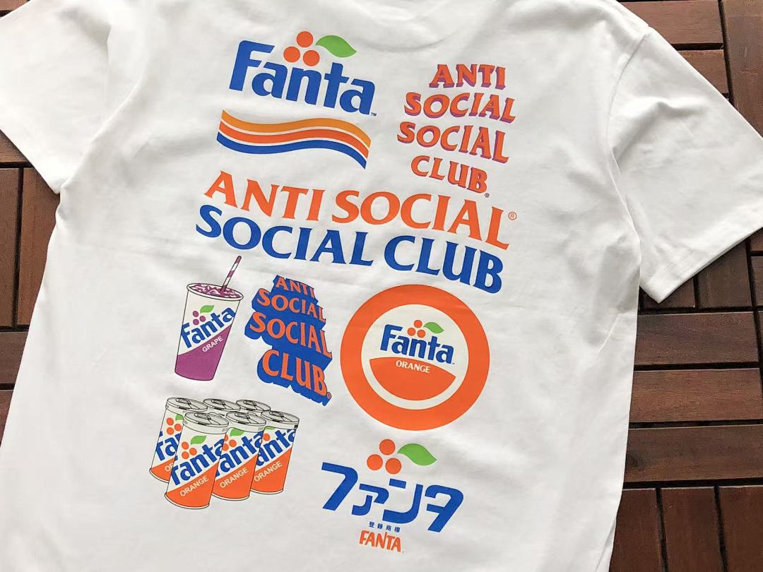 On Running ~85 ANTI SOCIAL CLUB & FANTA T-SHIRT 55041242 (Im 185CM 70KG Iwear Size M In The Photo) - Image 9