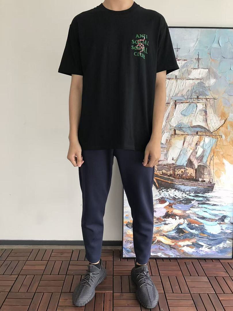 On Running ~85 ANTI SOCIAL CLUB T-SHIRT 55041250 (Im 185CM 70KG Iwear Size L In The Photo) - Image 3