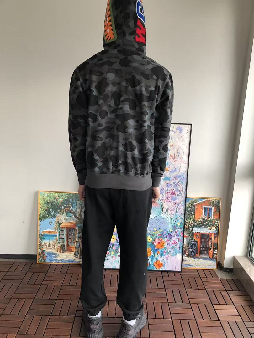 Other ~275 BAPE HOODIE FLEECE 11100447 (Im 180CM 68KG Iwear Size S In The Photo) - Image 5