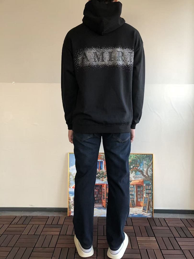 AMIRI ~139 AMIRI HOODIE 33111766 (Im 185CM 80KG Iwear Size XL In The Photo) - Image 4