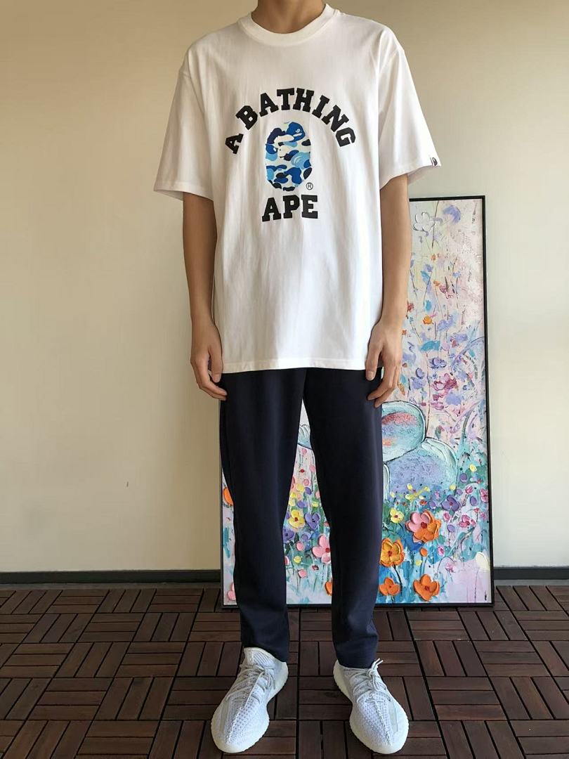 Other ~89 BAPE T-SHIRT 11112410 (Im 176CM 58KG Iwear Size M In The Photo) - Image 3