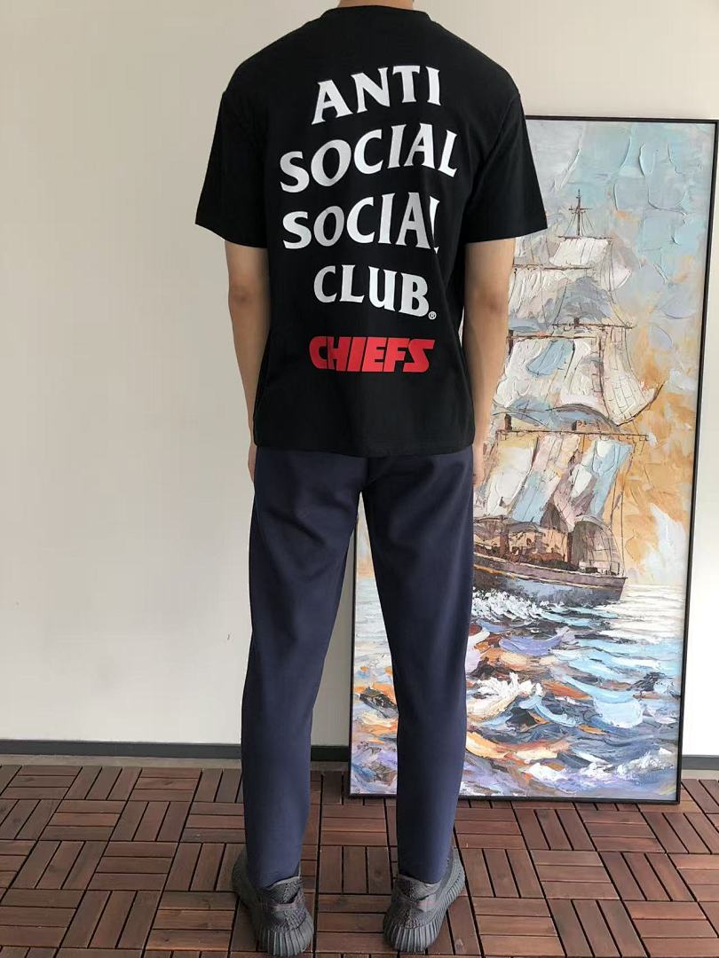 On Running ~ 85 ANTI SOCIAL CLUB T-SHIRT 55041244 (Im 185CM 70KG Iwear Size M In The Photo) - Image 4