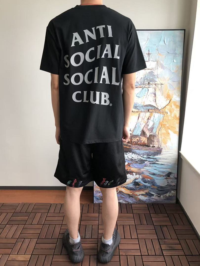 On Running ~85 ANTI SOCIAL CLUB T-SHIRT 11100810 (Im 180CM 68KG Iwear Size L In The Photo) - Image 4