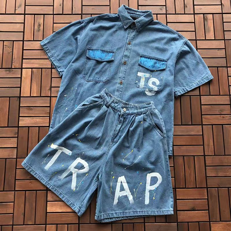 TOP~ 115 PANTS ~ 109 TRAPSTAR T-SHIRT, photo 1
