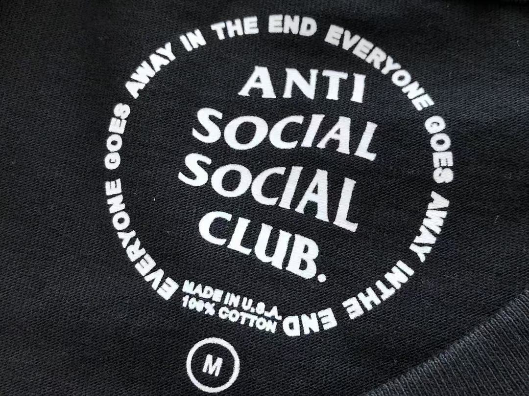 On Running ~85 ANTI SOCIAL CLUB T-SHIRT 11112826 (Im 176CM 58KG Iwear Size M In The Photo) - Image 19