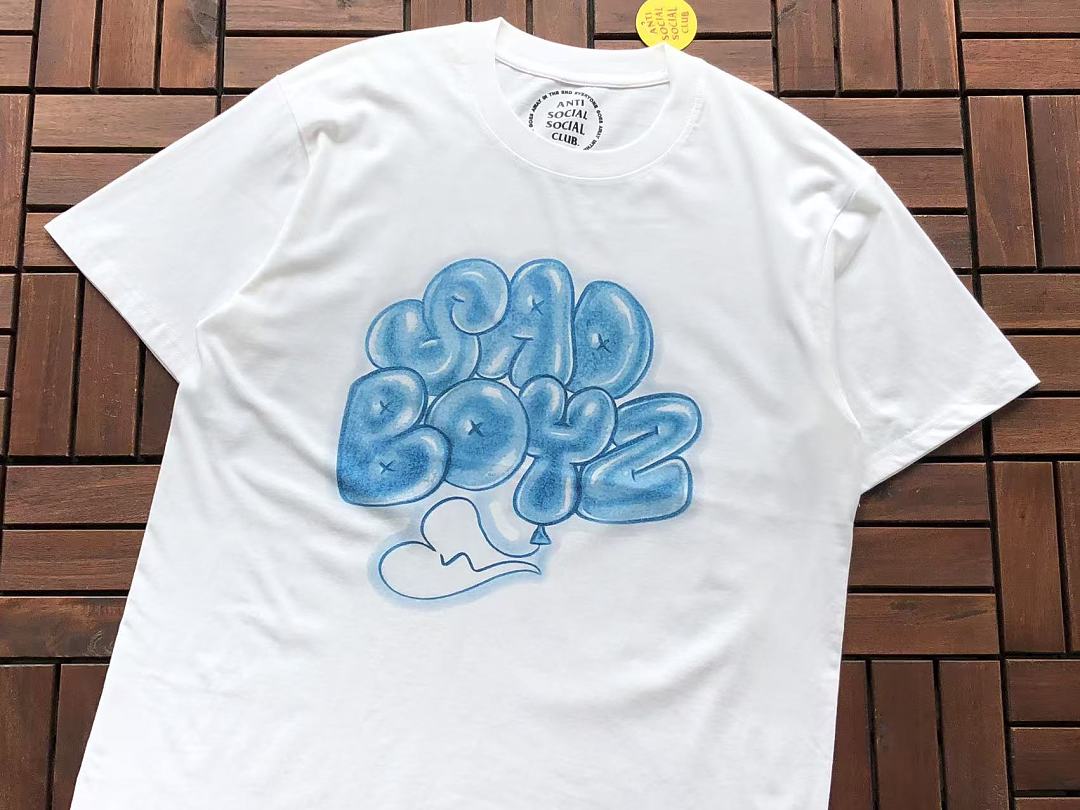 On Running ~ 85 ANTI SOCIAL CLUB T-SHIRT 55071644 (Im 185CM 70KG Iwear Size L In The Photo) - Image 8