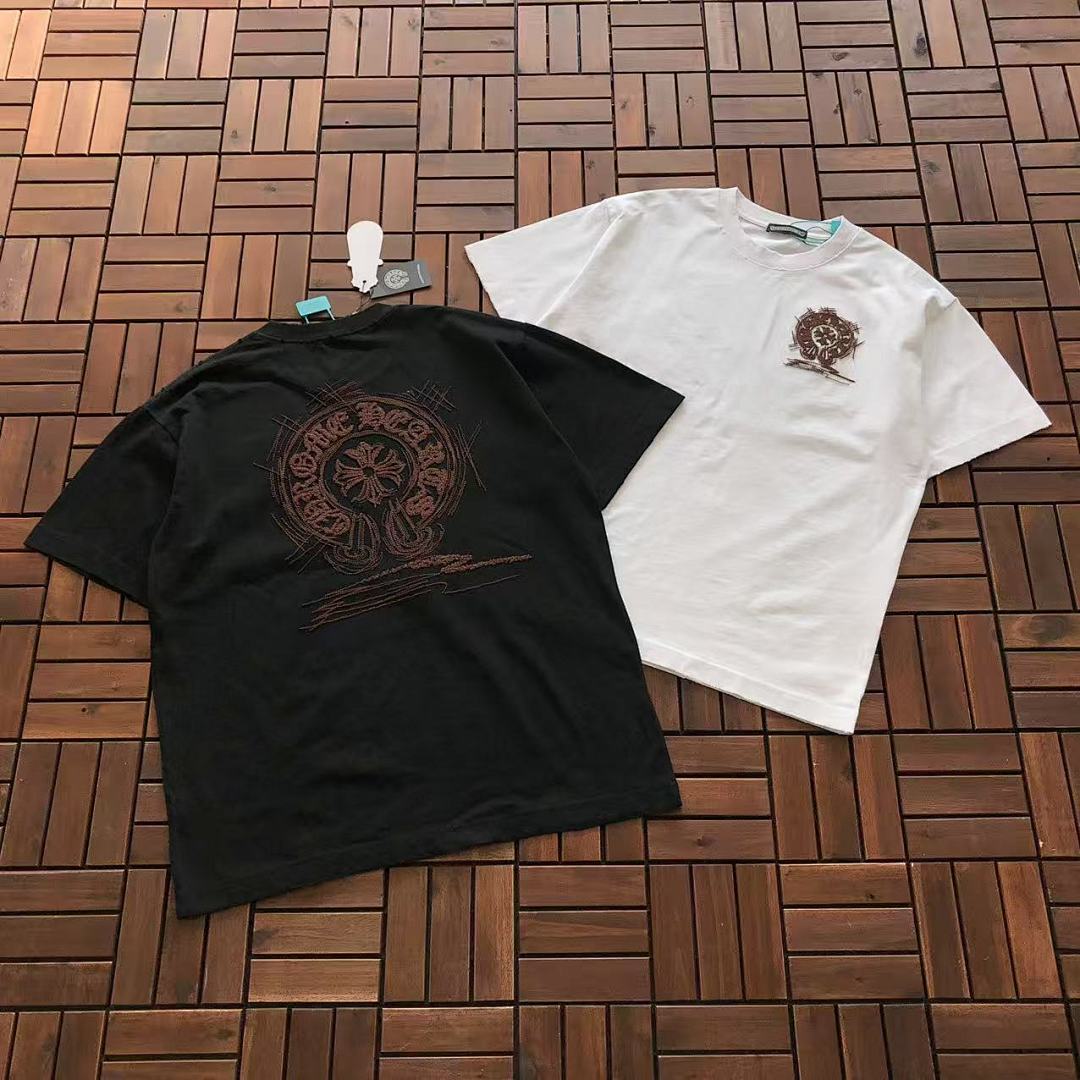 Chanel ~129 CH🔥OM🔥 HE🔥RTS T-SHIRT 11122909 (Im 176CM 58KG Iwear Size L In The Photo), photo 1