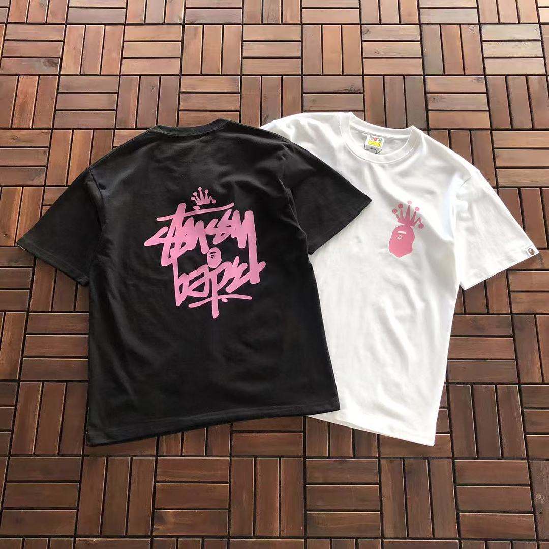 Bape ~89 BAPE&ST🔥S🔥Y T-SHIRT 11112417 (Im 176CM 58KG Iwear Size M In The Photo), photo 1
