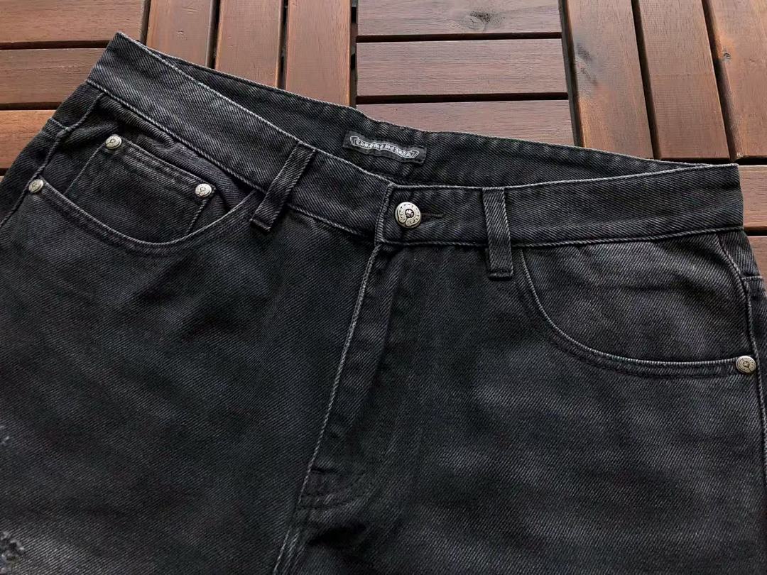 Other ~225 CH🔥OM🔥 HE🔥RTS JEANS 22092634 (Im 180CM 68KG Iwear Size 33 In The Photo) - Image 15