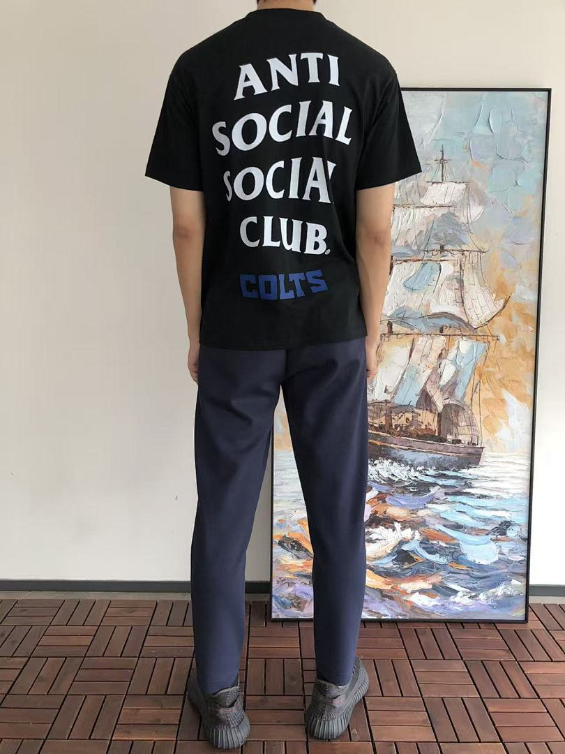 On Running ~85 ANTI SOCIAL CLUB T-SHIRT 55041241 (Im 185CM 70KG Iwear Size M In The Photo) - Image 4