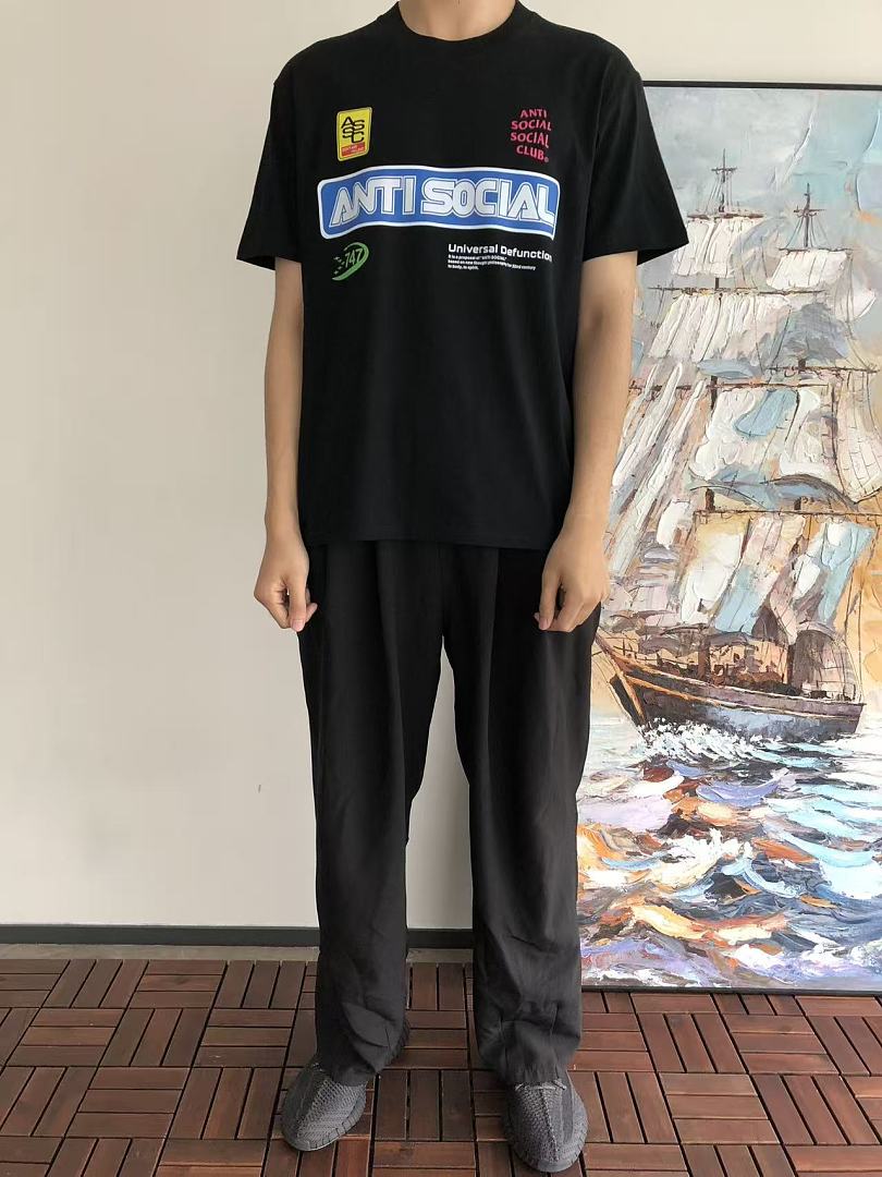 On Running ~85 ANTI SOCIAL CLUB T-SHIRT 55041286 (Im 185CM 70KG Iwear Size M In The Photo) - Image 3