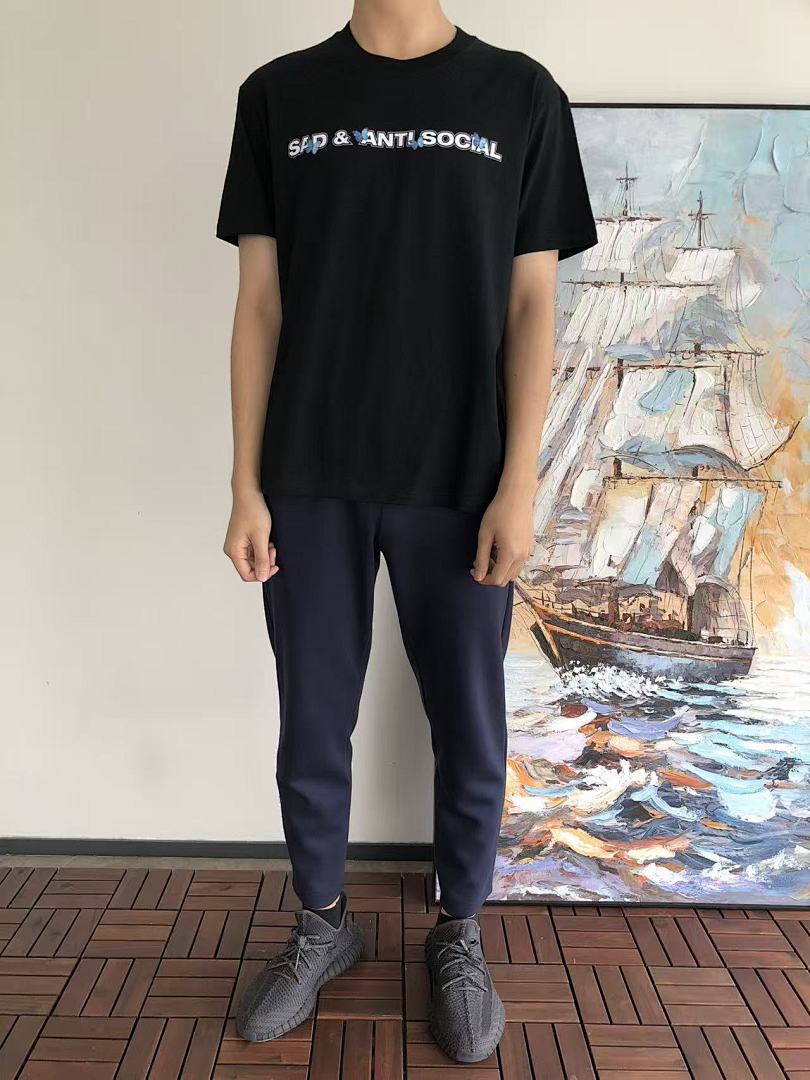 On Running ~85 ANTI SOCIAL CLUB T-SHIRT 55072641 (Im 185CM 70KG Iwear Size M In The Photo) - Image 3