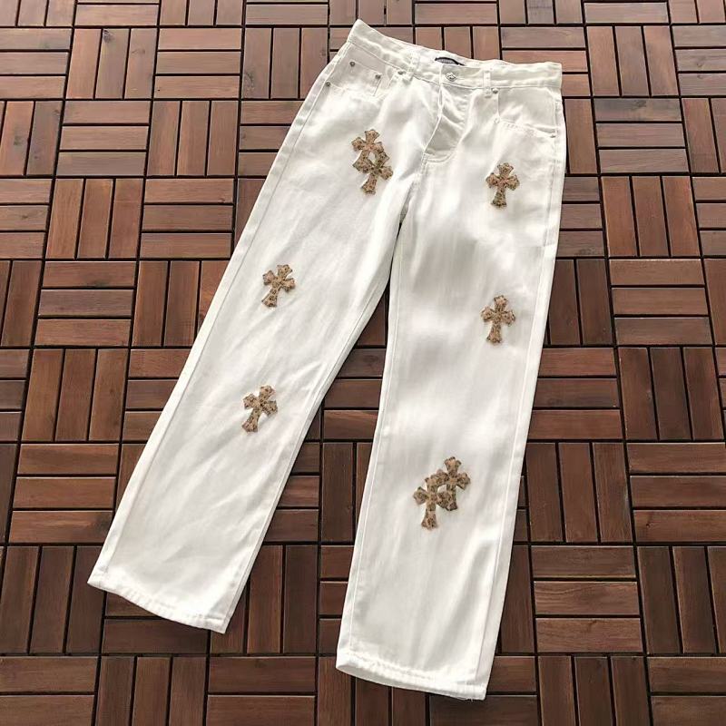 Chanel ~139 CH🔥OM🔥 HE🔥RTS JEANS 77040311 (Im 176CM 58KG Iwear Size L In The Photo), photo 1