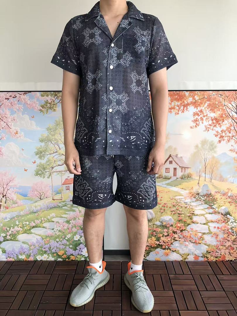 AMIRI TOP~ 99 PANTS~ 95 AMIRI T-SHIRT SHIRT SHORTS - Image 4