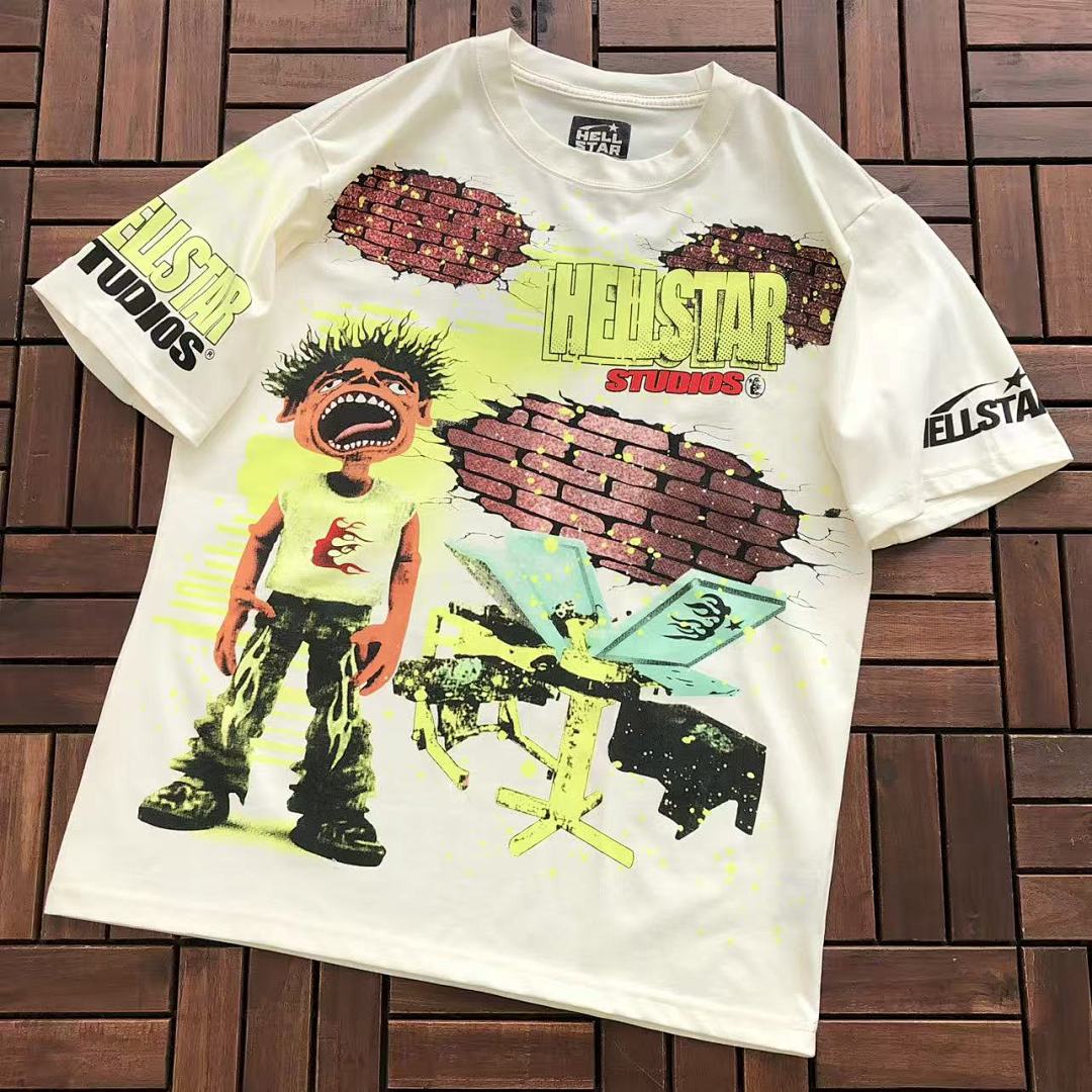 ~79 HELLSTAR T-SHIRT 77011866 (Im 180CM 68KG Iwear Size M In The Photo), photo 1