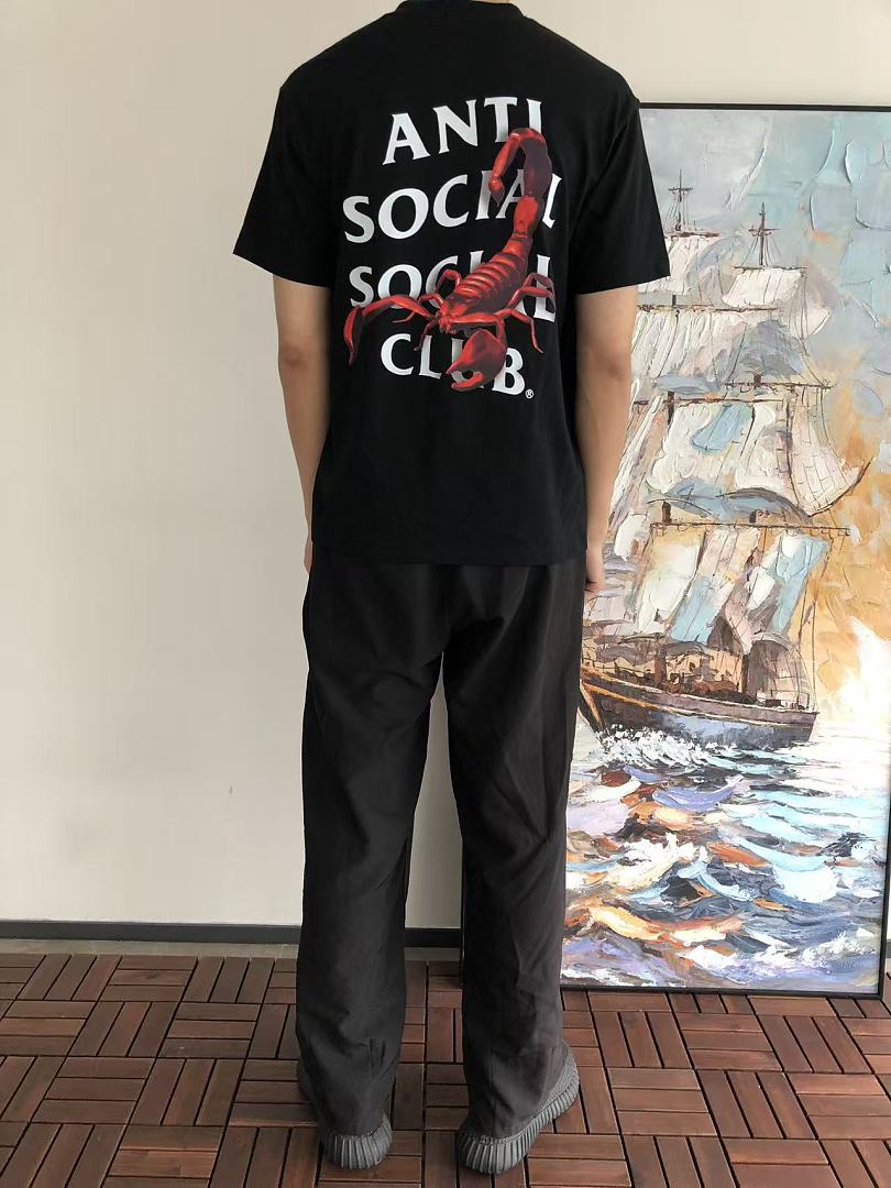 On Running ~85 ANTI SOCIAL CLUB T-SHIRT 55041604 (Im 185CM 70KG Iwear Size M In The Photo) - Image 4