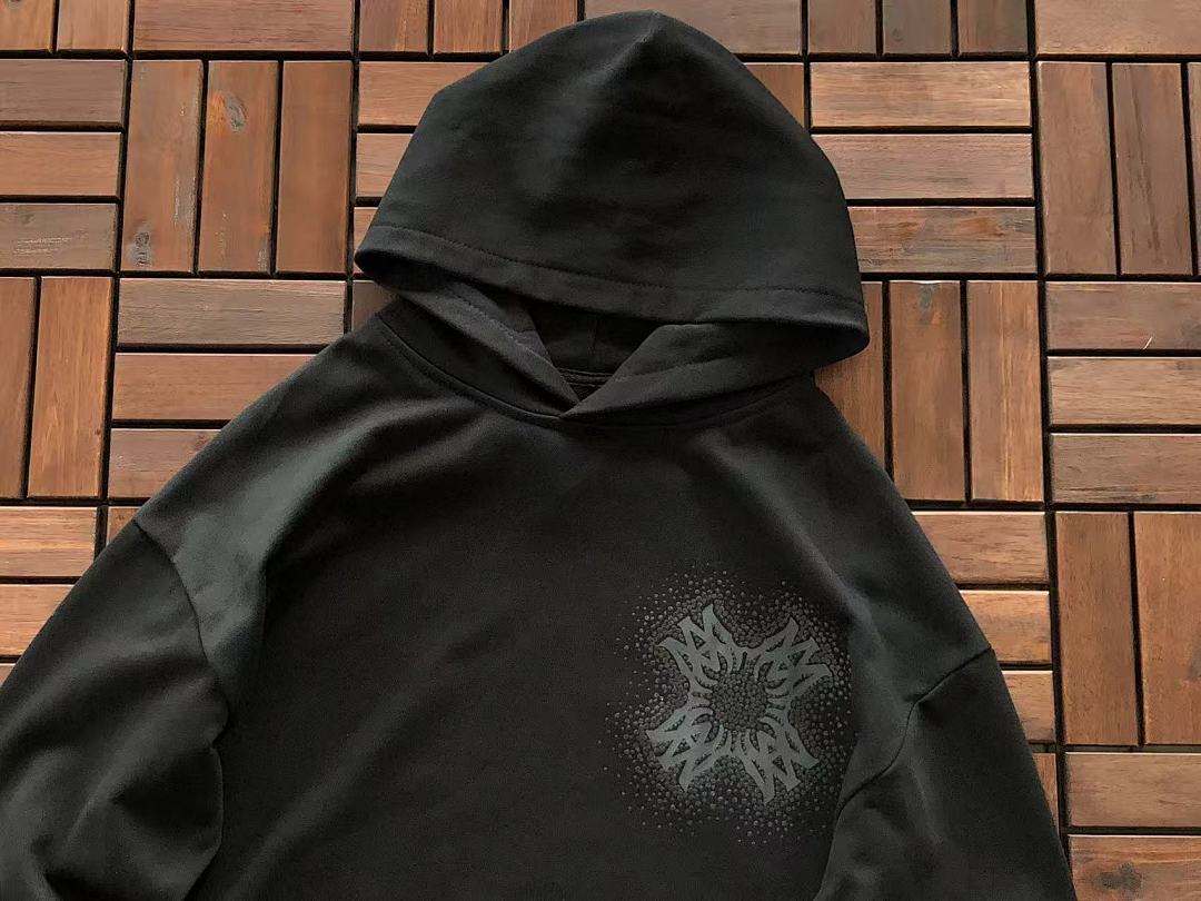 AMIRI ~135 AMIRI HOODIE 33111764 (Im 185CM 80KG Iwear Size M In The Photo) - Image 11