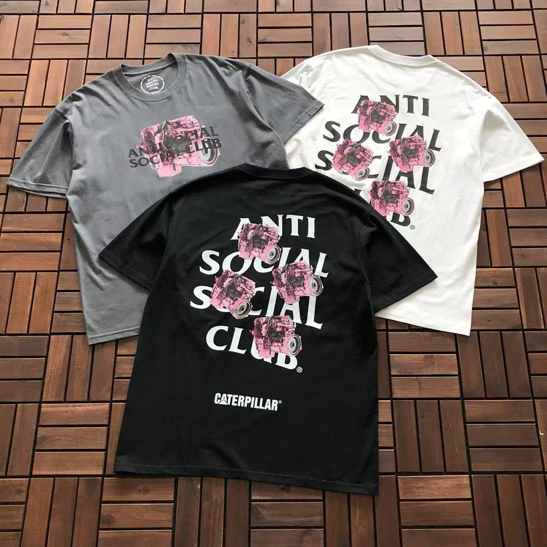 On Running ~85 ANTI SOCIAL CLUB T-SHIRT 11100802 (Im 180CM 68KG Iwear Size L In The Photo)
