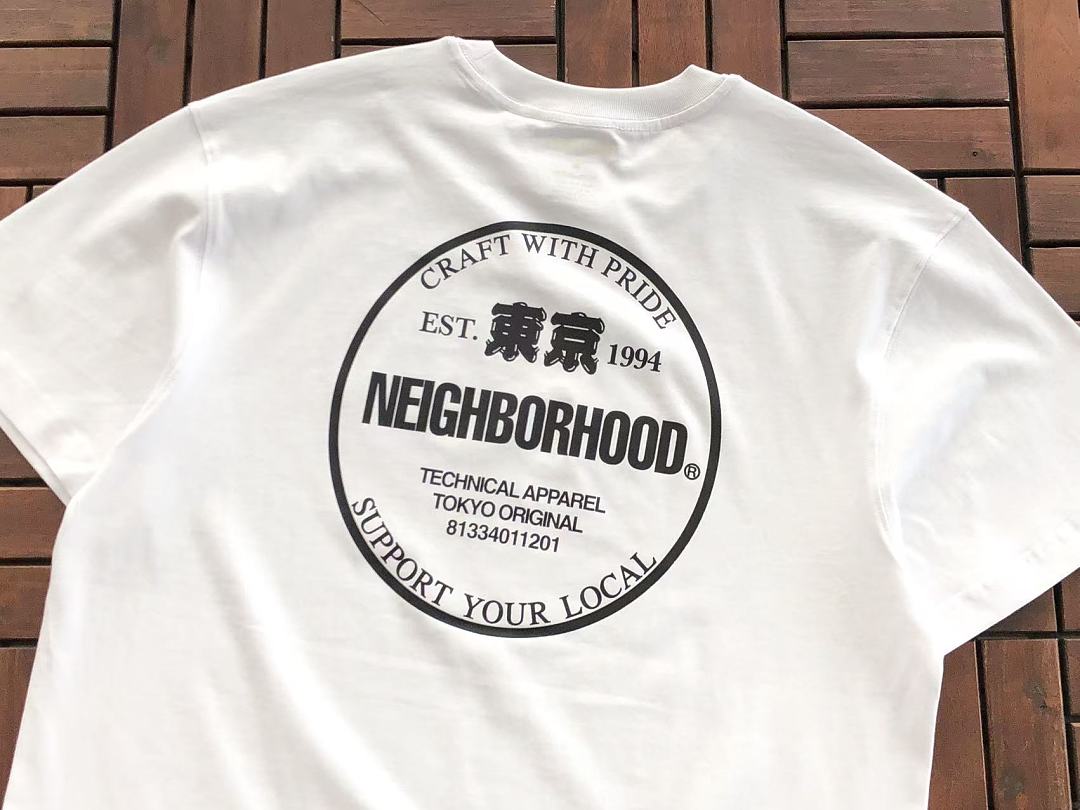 On Running ~ 109 NEIGHBORHOOD T-SHIRT 55072843 (Im 185CM 70KG Iwear Size M In The Photo) - Image 11