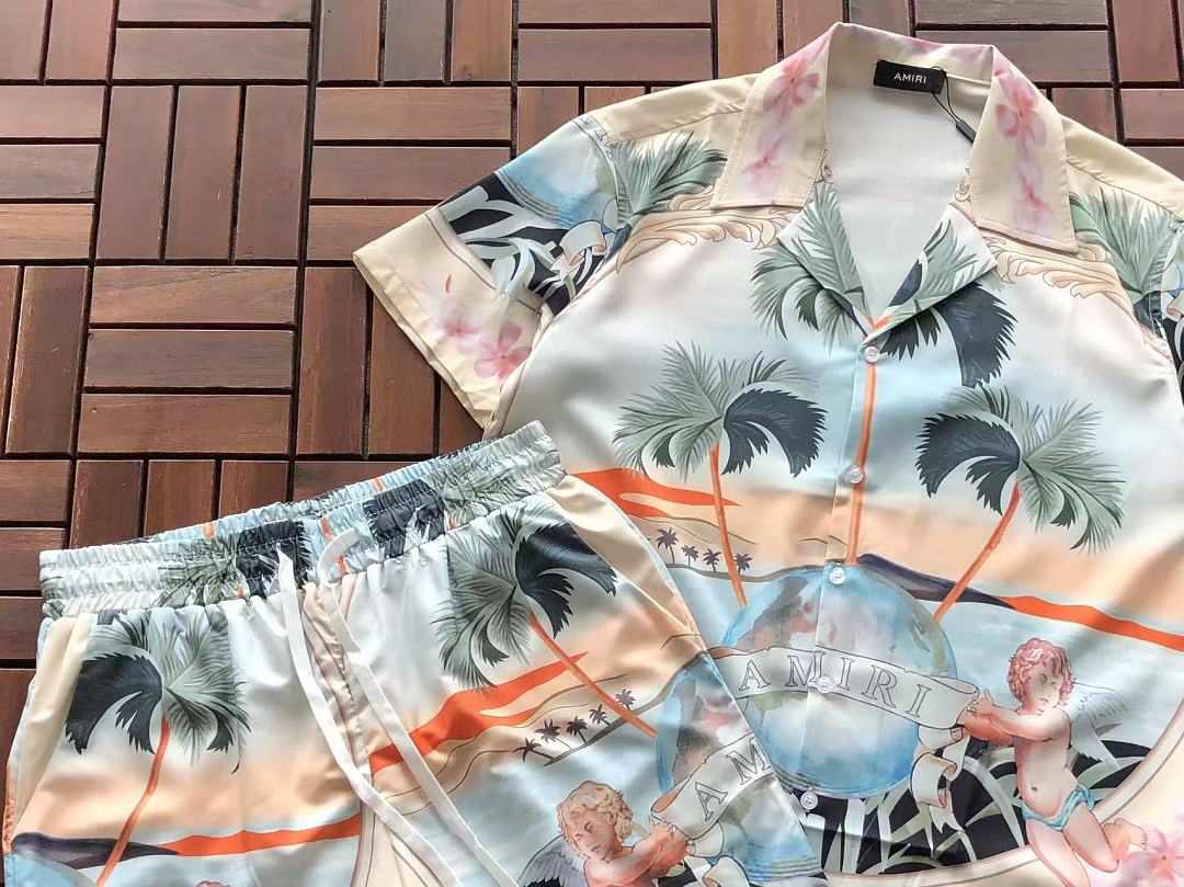 AMIRI TOP~ 99 PANTS ~99 AMIRI T-SHIRT SHIRT SHORTS 77061800 (Im 185CM 70KG Iwear Size L In The Photo) - Image 10