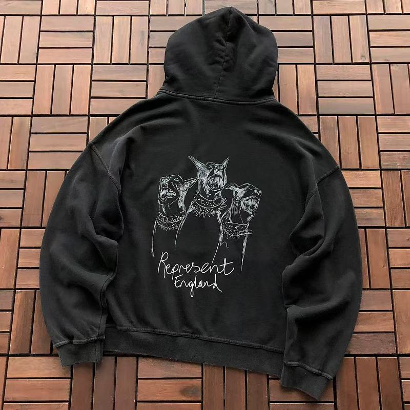 ~165 Represent HOODIE 77072045 (Im 185CM 80KG Iwear Size M In The Photo), photo 1