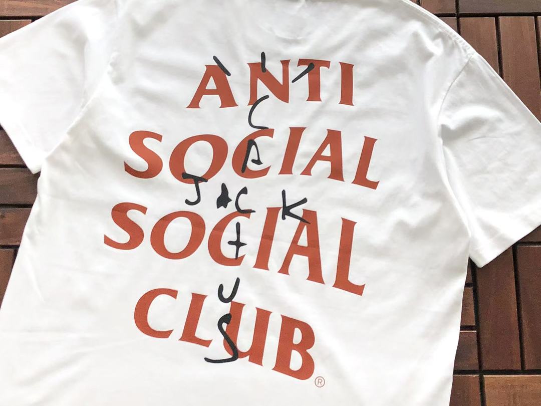 On Running ~85 ANTI SOCIAL CLUB T-SHIRT 55041599 (Im 185CM 70KG Iwear Size M In The Photo) - Image 9
