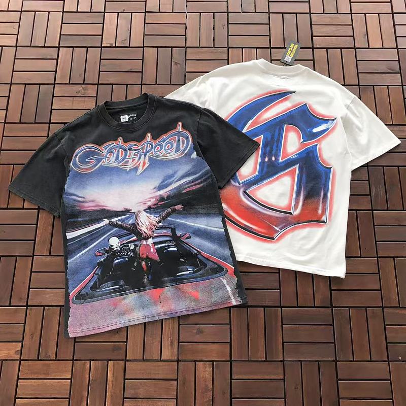 WHITE~99 BLACK~109 GODSPEED T-SHIRT 55053104 (Im 185CM 70KG Iwear Size S In The Photo), photo 1