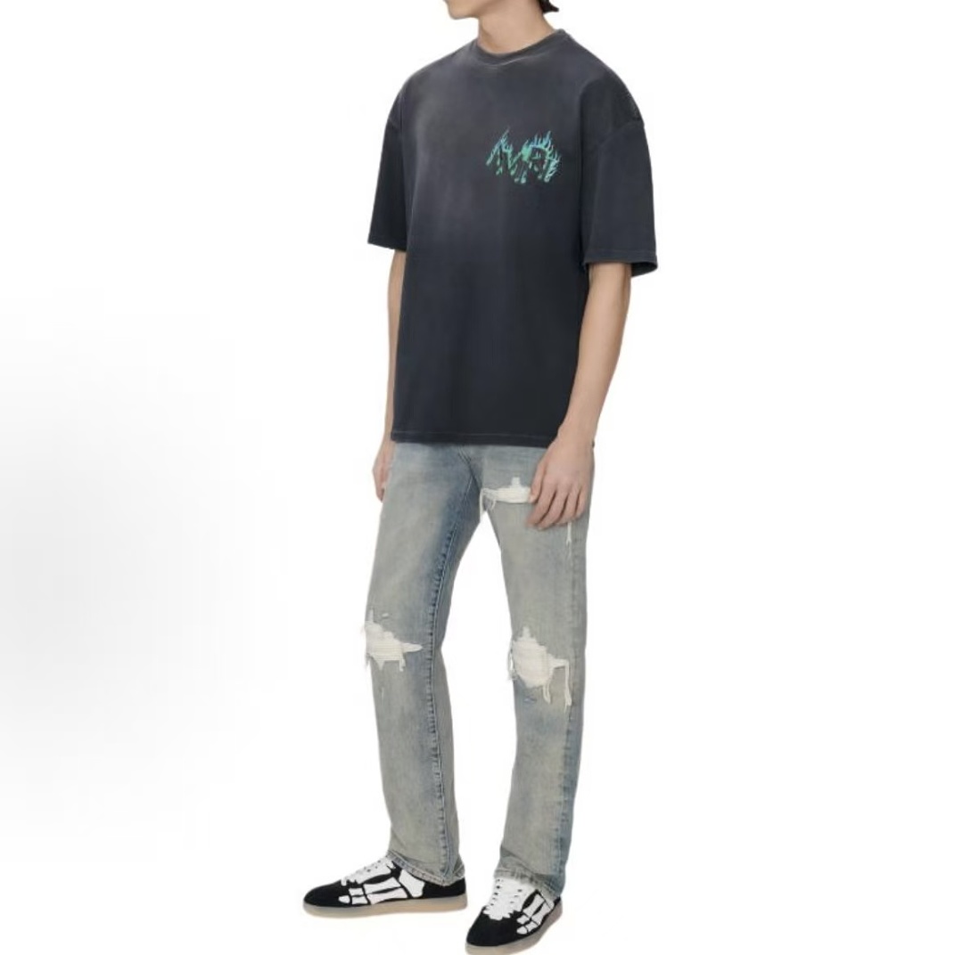 AMIRI ~89 AMIRI T-SHIRT 77071007 (Im 185CM 70KG Iwear Size M In The Photo) - Image 4