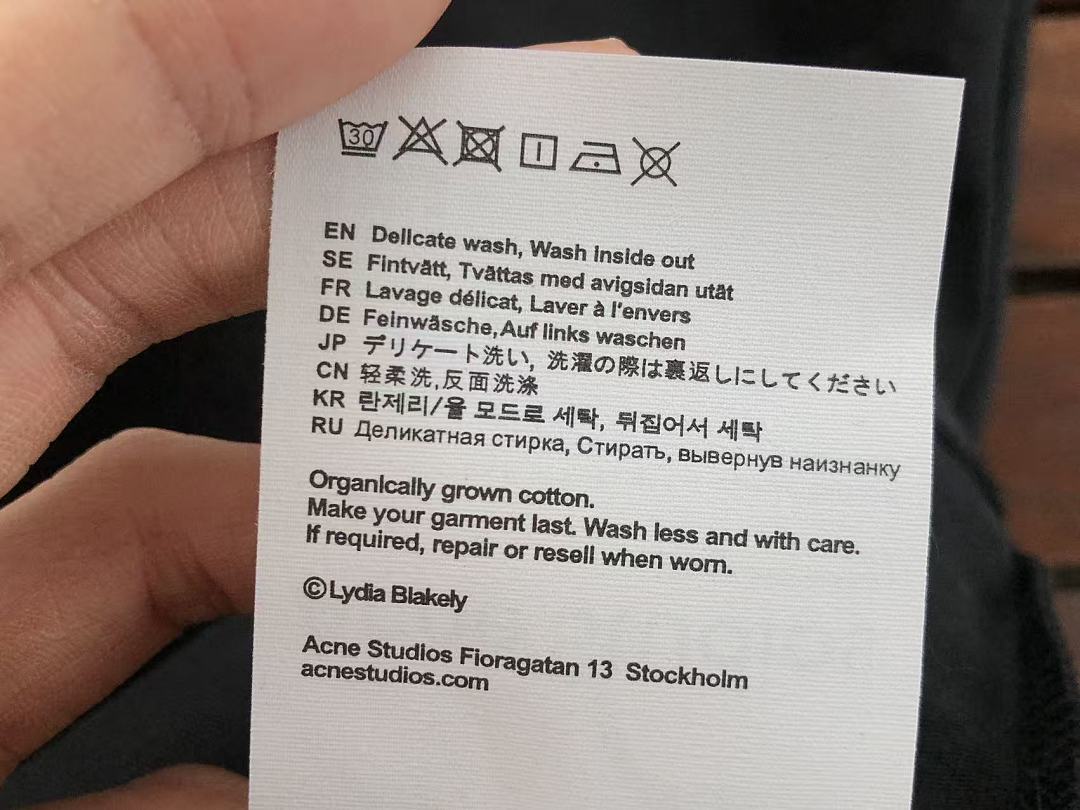 Other ~139 ACNE STUDIOS LONG-SLEEVE 66080434 (Im 185CM 70KG Iwear Size L In The Photo) - Image 25