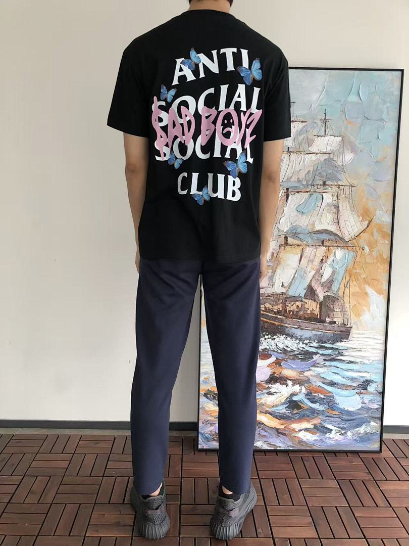 On Running ~85 ANTI SOCIAL CLUB T-SHIRT 55072641 (Im 185CM 70KG Iwear Size M In The Photo) - Image 4