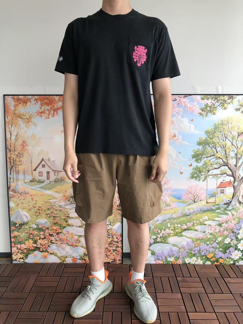 On Running ~109 CH🔥OM🔥 HE🔥RTS T-SHIRT 55051452 (Im 185CM 80KG Iwear Size M In The Photo) - Image 3