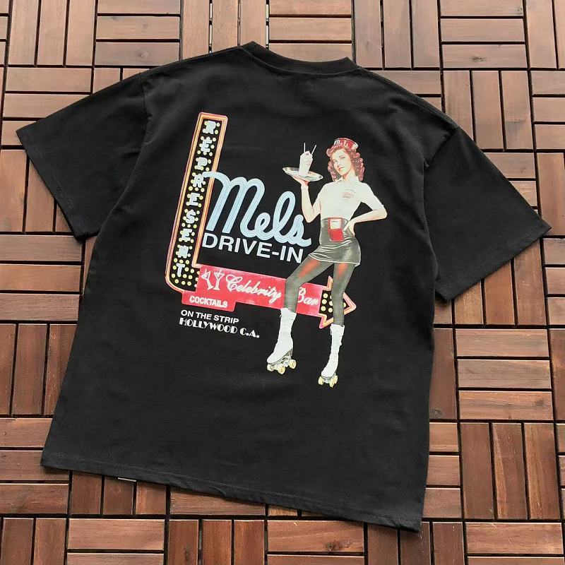 Other ~105 REPRESENT & MELS DINER T-SHIRT 77050421 (Im 185CM 80KG Iwear Size L In The Photo), photo 1