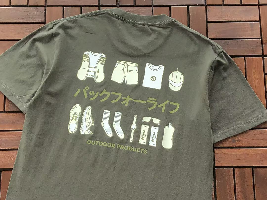 On Running ¥~89 OUTDOOR PRODUCTS T-SHIRT 55052619 (Im 185CM 80KG Iwear Size M In The Photo) - Image 15