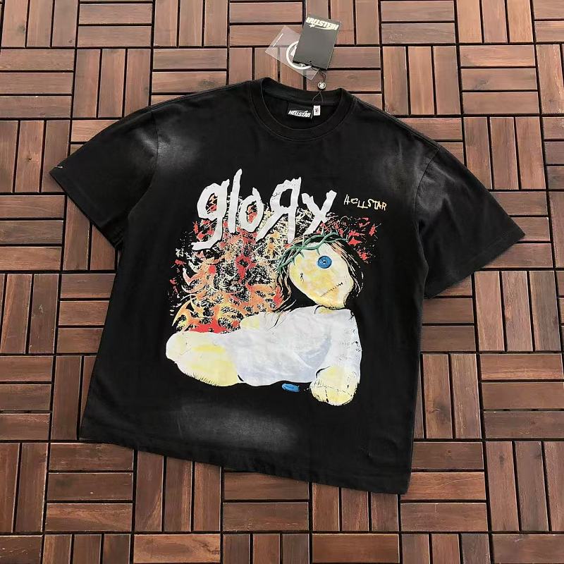 ~89 HELLSTAR T-SHIRT 77061234 (Im 185CM 80KG Iwear Size M In The Photo), photo 1