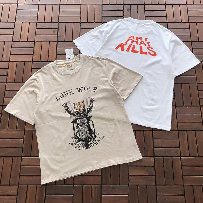 ~86 GALLERY DEPT T-SHIRT 77042618 (Im 176CM 58KG Iwear Size M In The Photo), photo 1
