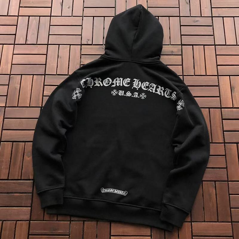 ~405 CH🔥OM🔥 HE🔥RTS HOODIE FLEECE 66082714 (Im 185CM 70KG Iwear Size M In The Photo), photo 1