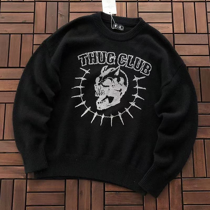 Christian Louboutin Christian Louboutin ~ 159 THUG CLUB SWEATER 55053146 (Im 185CM 70KG Iwear Size 1 In The Photo), photo 1