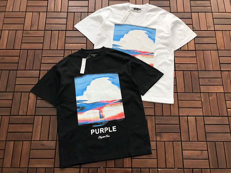 ~85 PURPLE BRAND T-SHIRT 33121013 (Im 176CM 58KG Iwear Size M In The Photo), photo 1