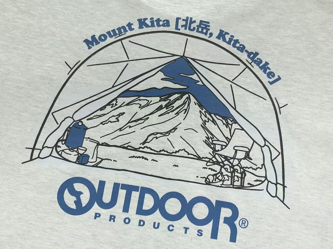 On Running ¥~79 OUTDOOR PRODUCTS T-SHIRT 55052621 (Im 185CM 80KG Iwear Size L In The Photo) - Image 19