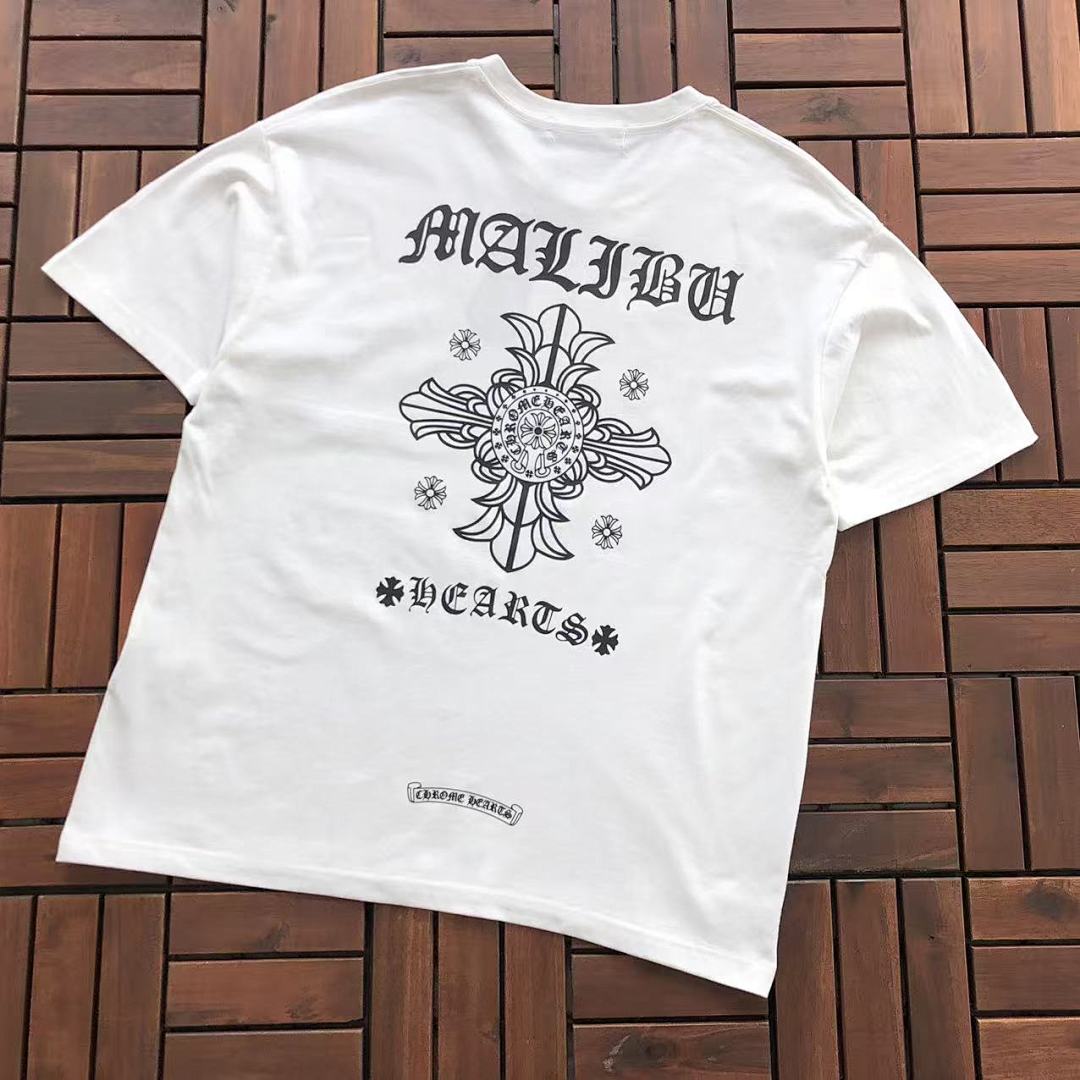 Chanel ~85 CH🔥OM🔥 HE🔥RTS T-SHIRT 77040855 (Im 176CM 58KG Iwear Size M In The Photo), photo 1
